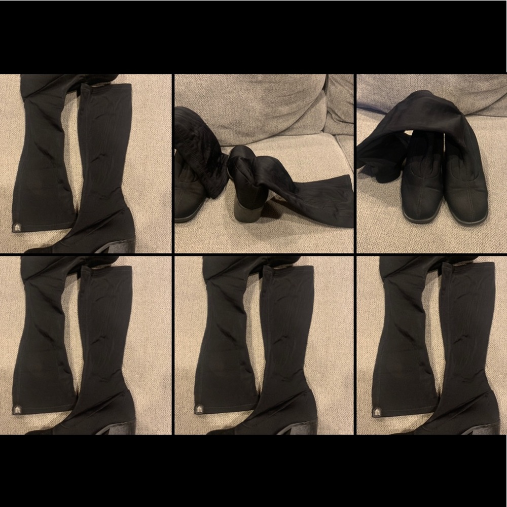 Bakers Stretch Fabric Knee High Boots